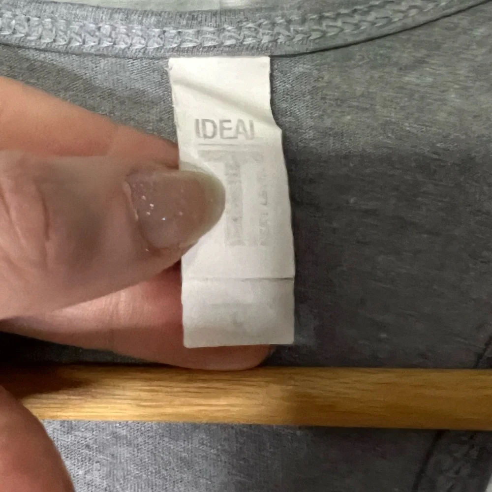 Fitness Tee Co 🌟2/$20 Gray Be You Do You For You Racerback Tank Top - LG - Picture 7 of 9